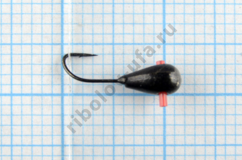 Мормышка вольфрам Bravo Fishing Эребус с отверстием с кембриком 3.0 мм 0,45 гр. Bn