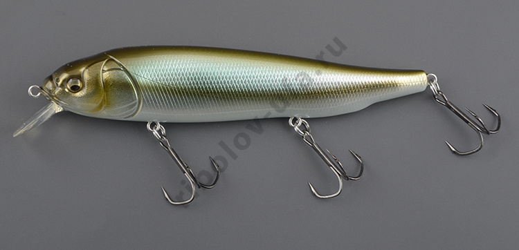 Воблер Megabass Lates Feeding Woofer 120 мм, 16.8 гр., 0.0-2.0 м (wagin honmoroko)