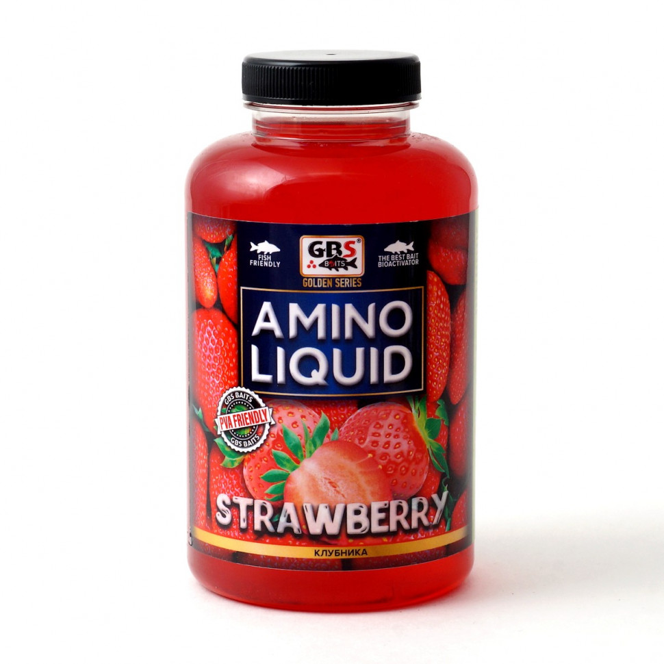 Жидкая добавка GBS Amino Liquid Клубника 0,5л (бутылка)