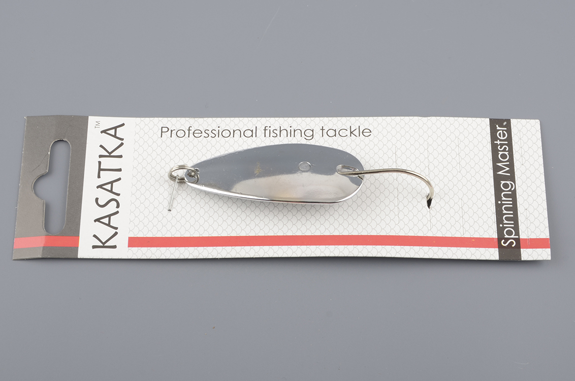 Блесна колеб. Kasatka 16гр. Chrome-001  SF04-83