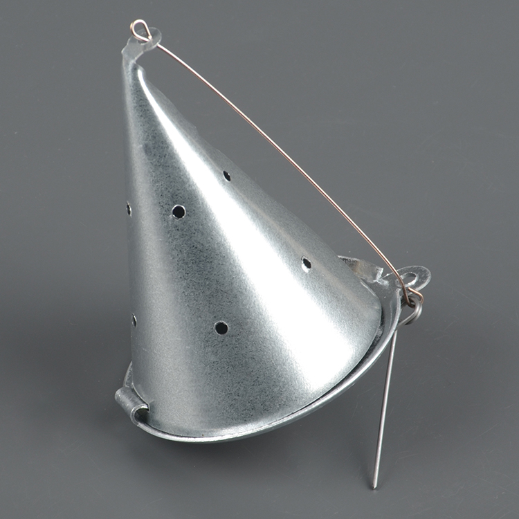 Кормушка зимняя Перцев металл. Конус большая, огрузка 225 гр