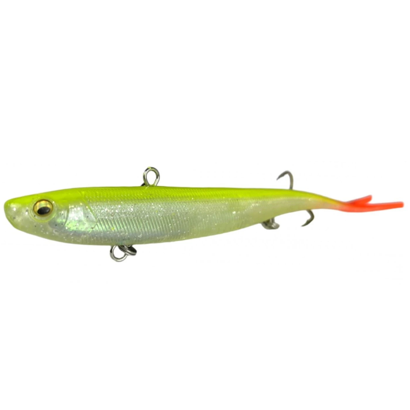 Баланслаг Jig It Whale Tail 110мм 24гр цв. F13 Shiny lime