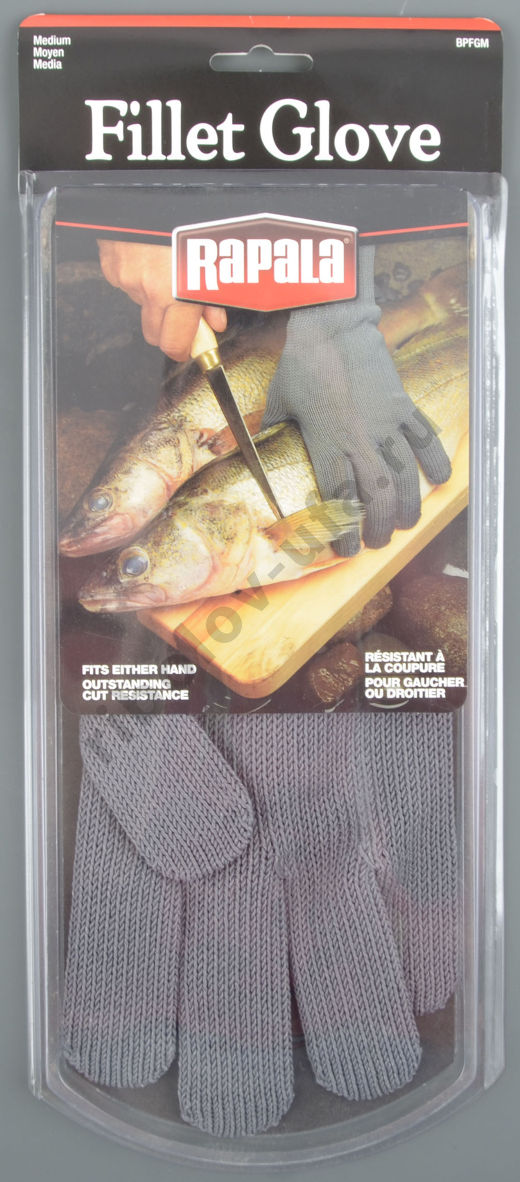 Филейная кевларовая перчатка Rapala FG р. S