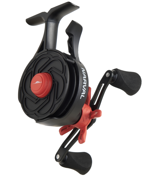 Катушка зимняя Narval Frost Black Ice 2.5:1 3+1BB #Red 