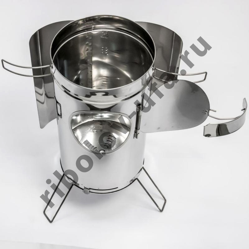 Печь Рыбака 10л с экранами