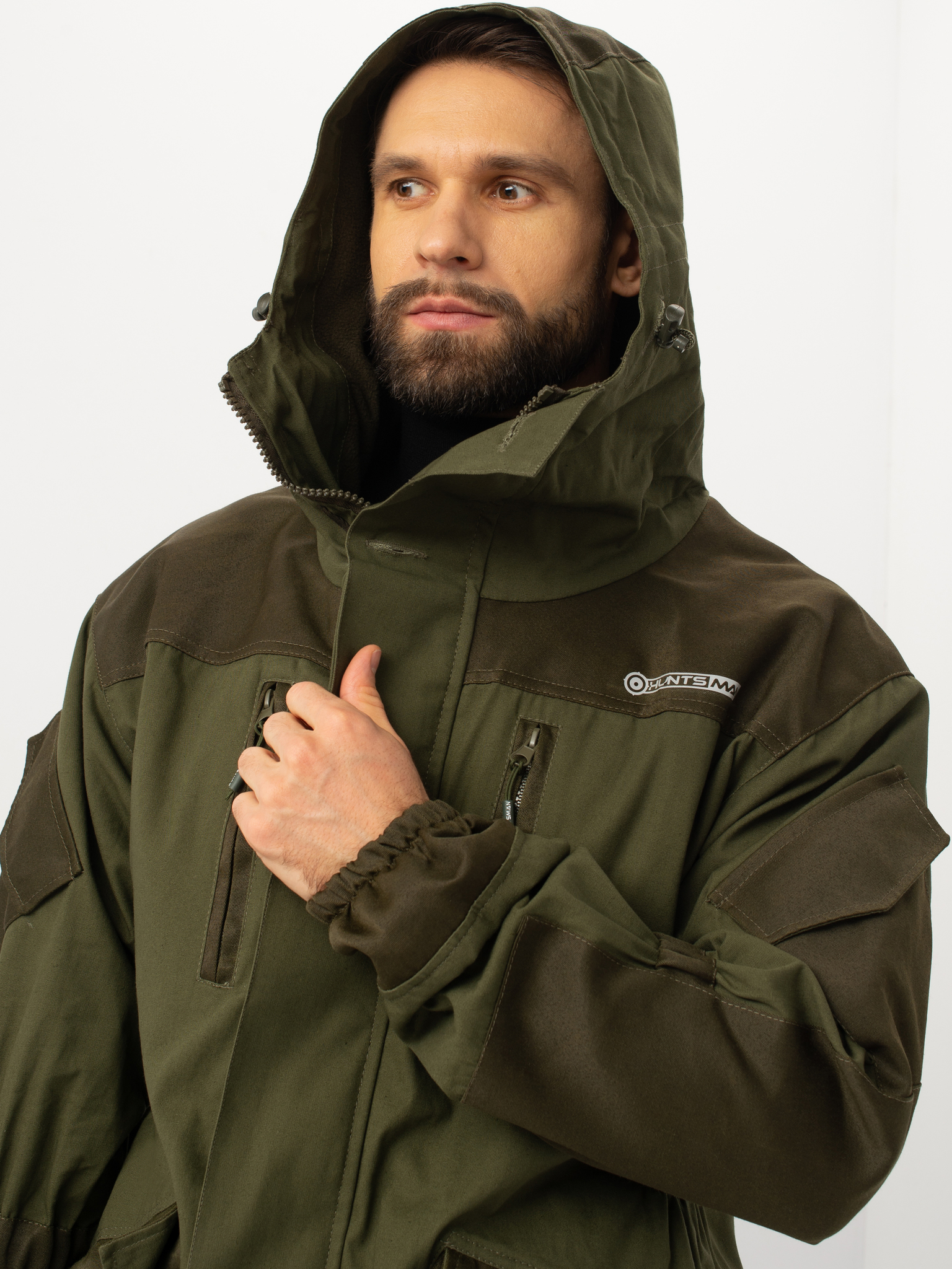 Костюм демисезон. Huntsman Горка-5 цв. Хаки Палатка/Гретта р. 52-54 рост 170-176