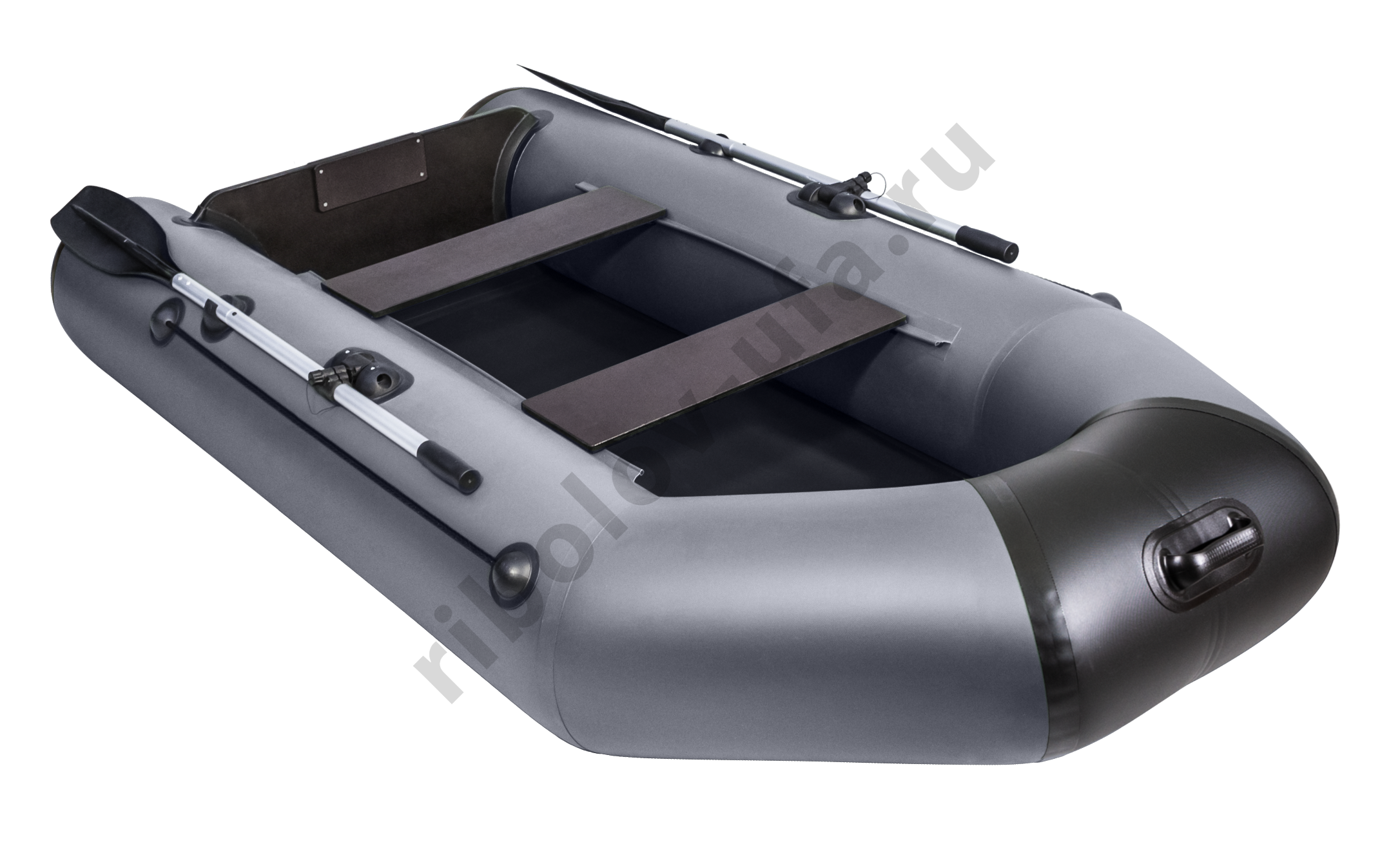 Лодка Аква 2600 графит/черный
