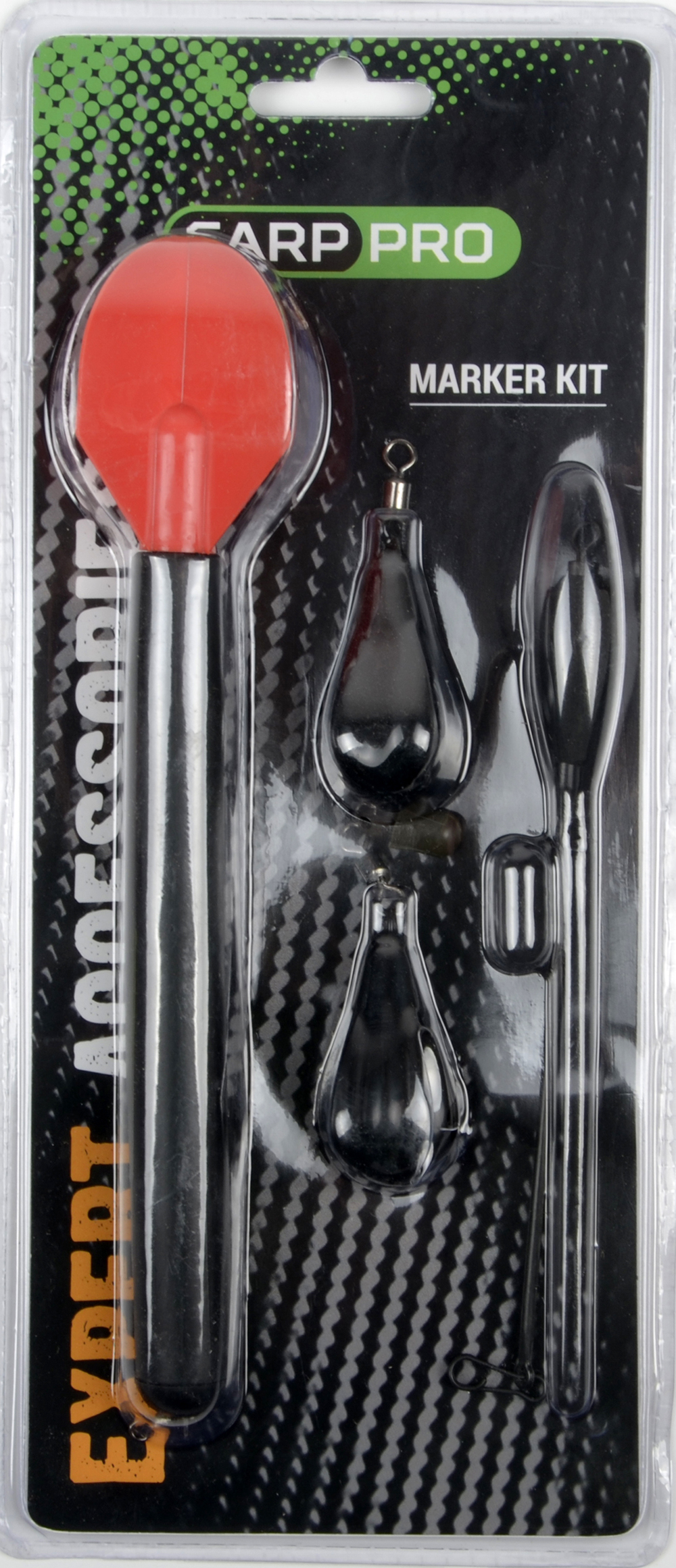 Набор маркерный поплавок Carp Pro отвод, 2 грузила 85гр.