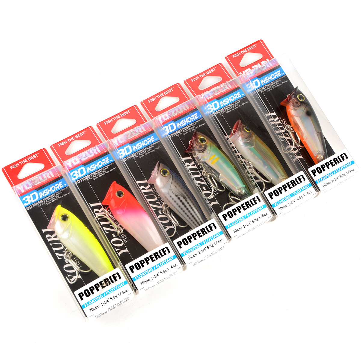 Воблер Yo-Zuri R1210 Inshore Popper 70F 8.5гр, цв. HHAY