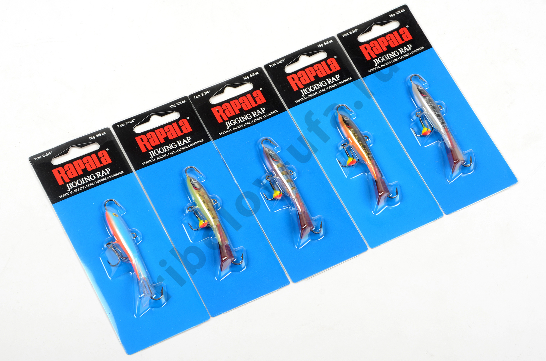 Балансир Rapala Jigging Rap 18гр WH7/STBG