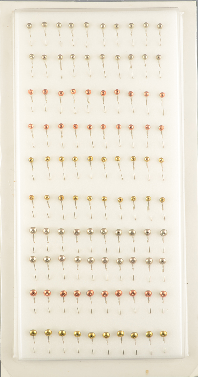 Набор мормышек РВС тип 1 где+мно (уп.100шт)