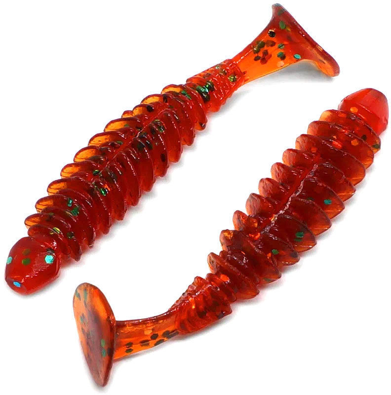 Силиконовая приманка Kosadaka Caterpillar 60 мм цв. SMO (10шт/уп)