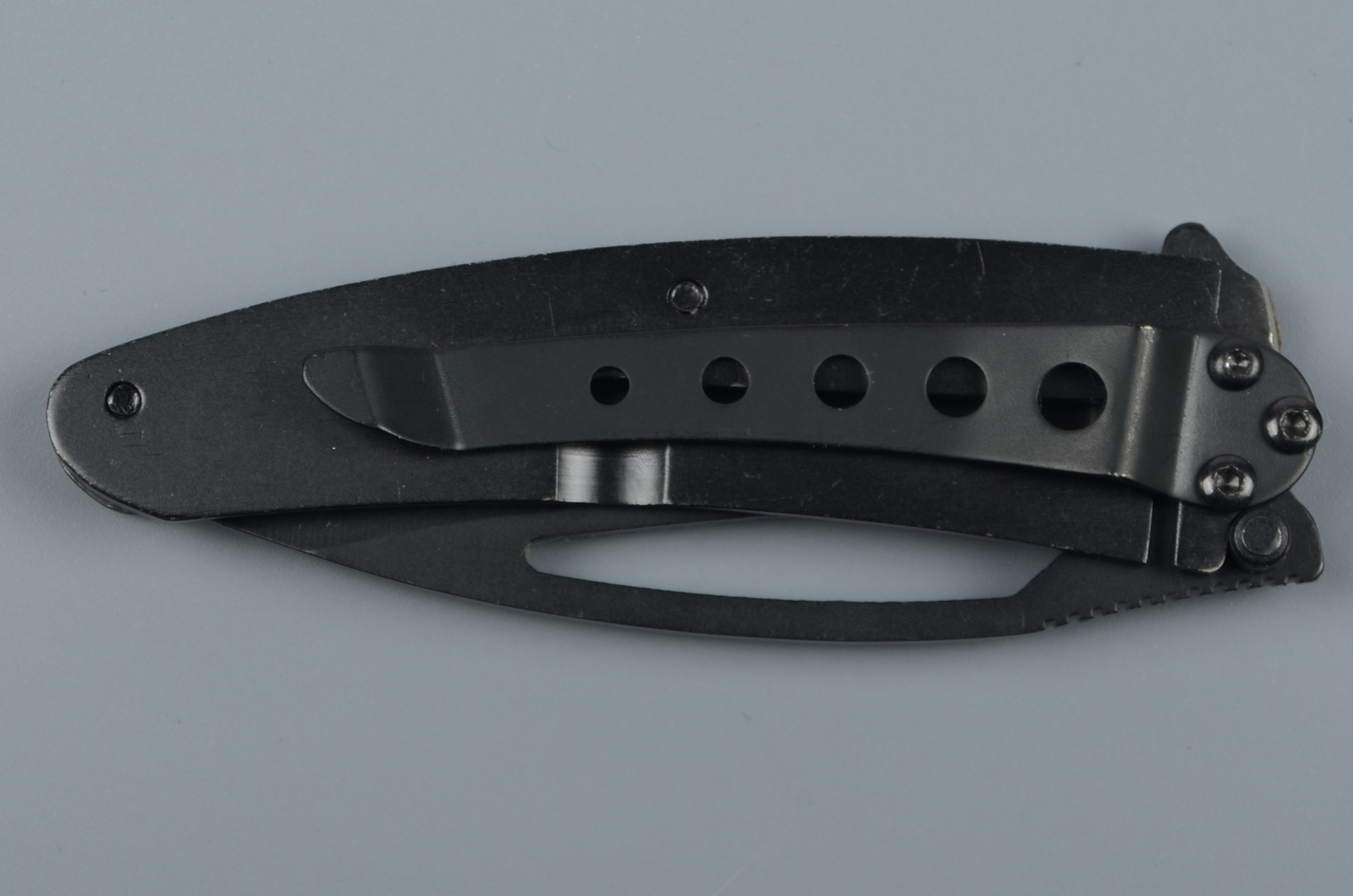 Нож складной Kosadaka N-F29D 15,5/8.0 см, 250 гр., черная рукоятка