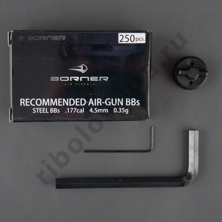 Пистолет пневм. Borner KMB12, кал 4,5 мм