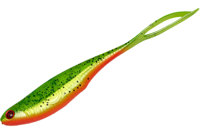 Силиконовая приманка Narval Fishing Maxlug Mini 11cm #015-Pepper/Lemon