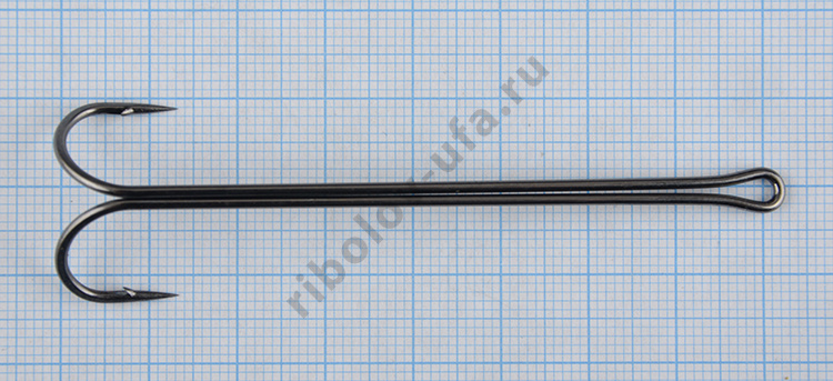 Крючок-двойник Hitfish Double Elongate+hook with long shank 3/0 (83мм)