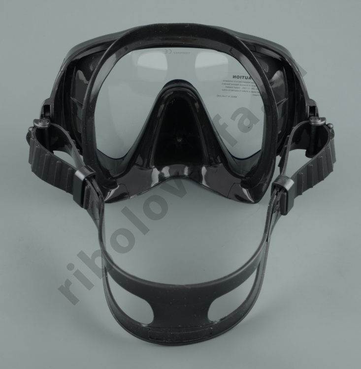 Маска Aqua Discovery Visualator черно-синяя (MA69-AQD-MA690302)