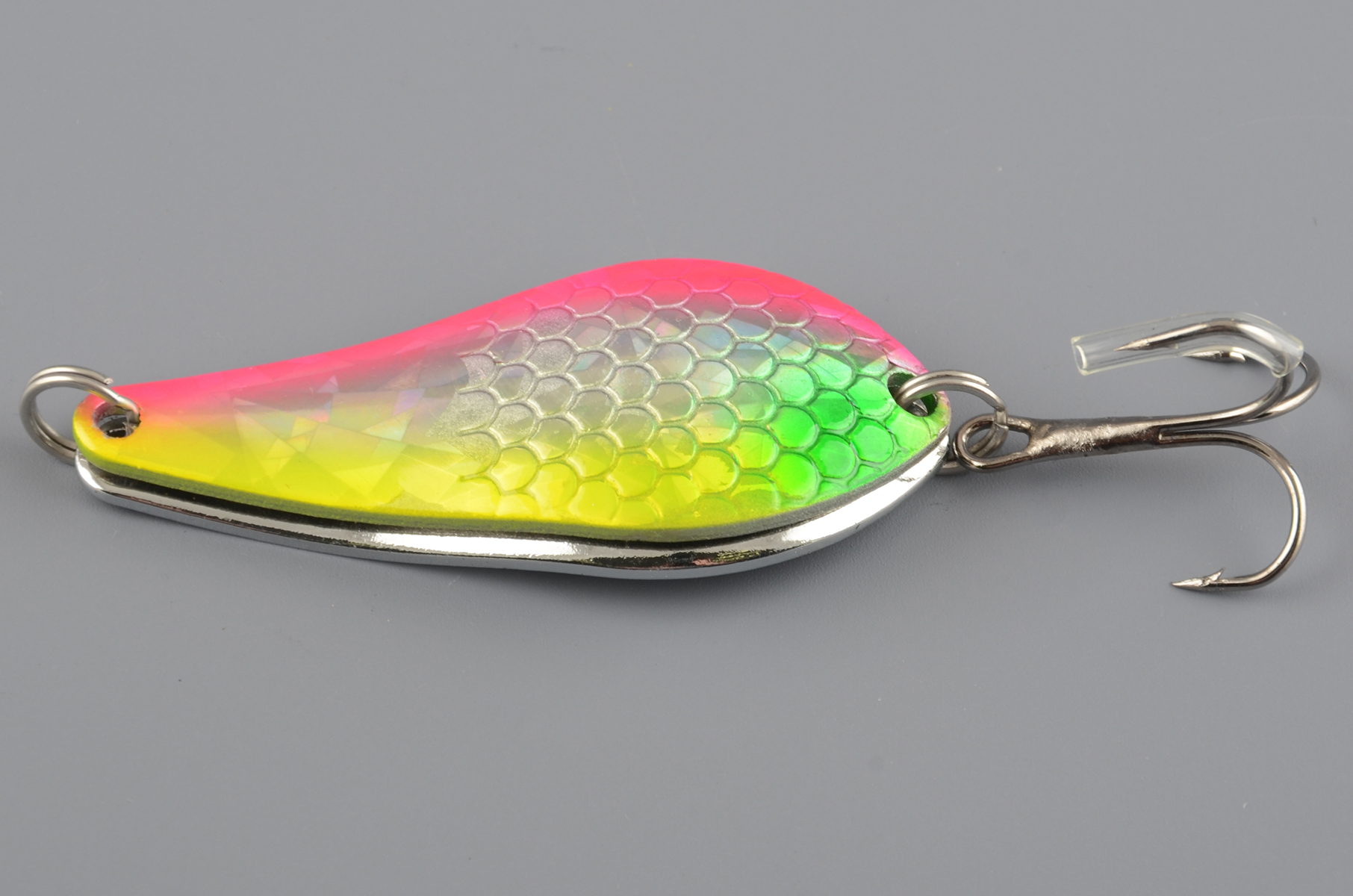 Блесна летняя Columbia Атом двойная шумовая 22гр цв.14