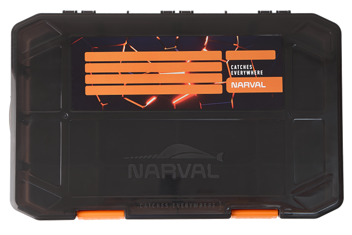 Коробка Narval Fishing Multi Case 35x23x8cm #Black & Orange