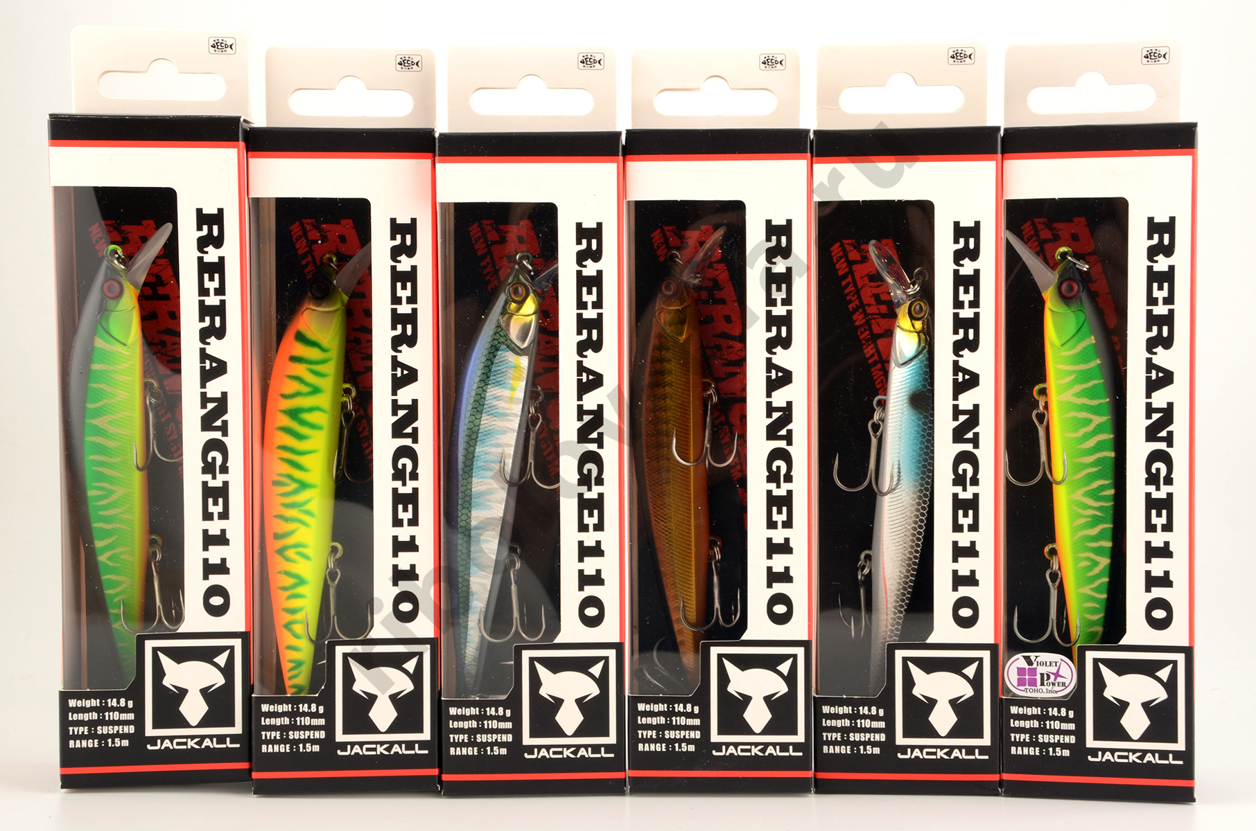 Воблер Jackall Rerange 110 SP 14,8гр 1,0-1,5м цв. double clutch gold&black