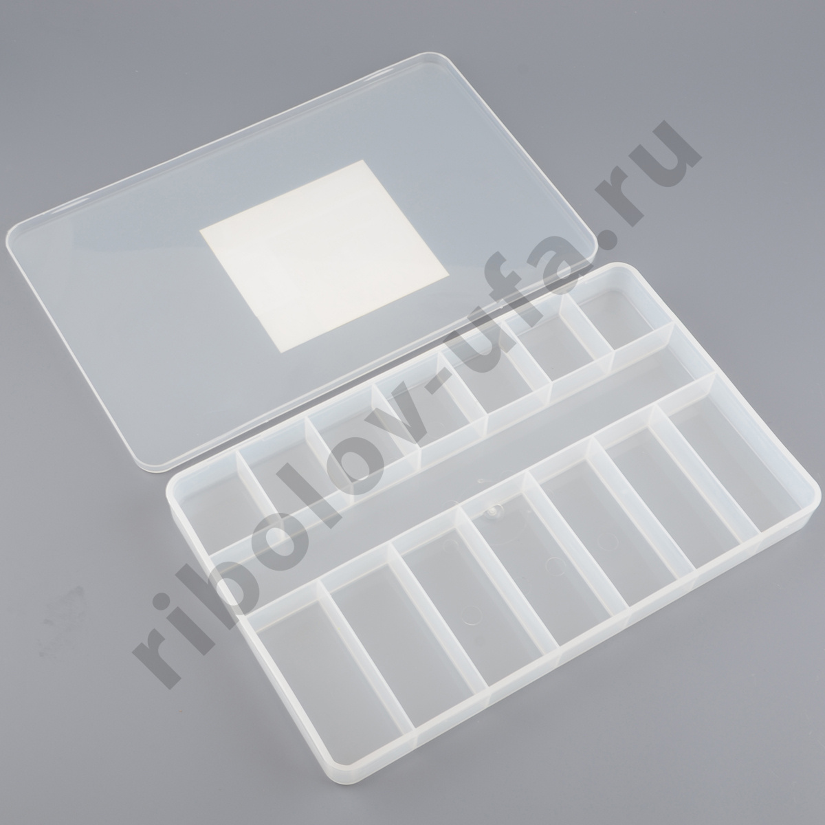 Коробка Trivol Тип-1 для снастей, прозрачная 230 х 145 х 20мм