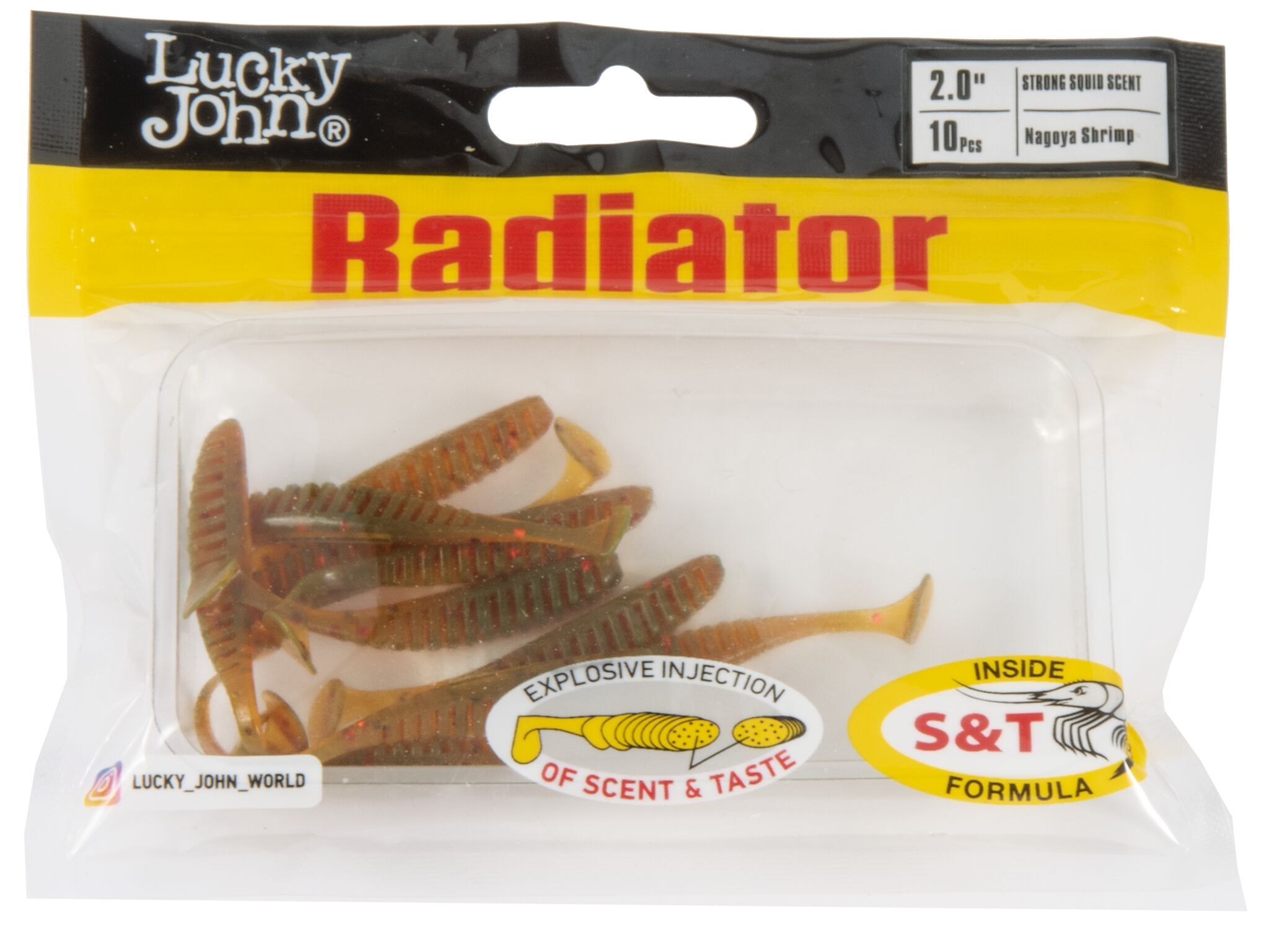 Силиконовая приманка Lucky John Radiator 2.0in 5см /085