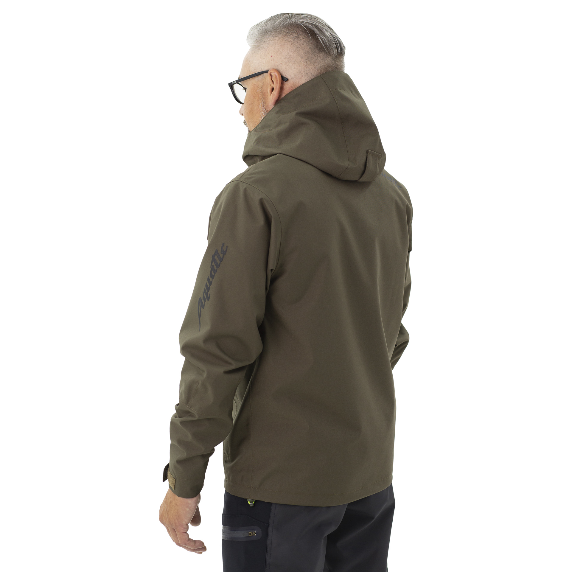 Куртка Aquatic КД-02Х от дождя (цвет хаки, ткань мембрана 10000/10000) р. 52-54