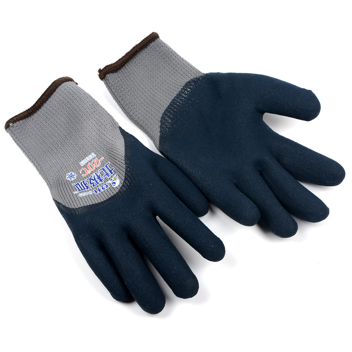 Перчатки No name 218 цв.темно/синий