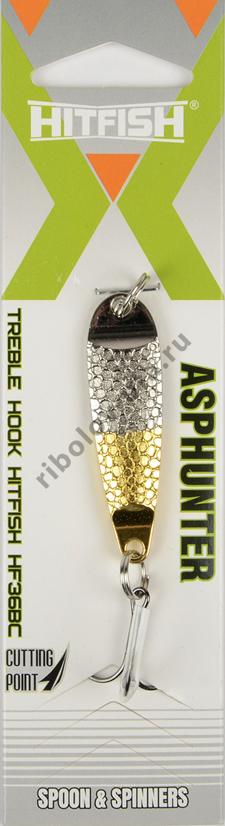 Блесна колеб. Hitfish Asphunter 62мм, 21гр., цв. 04