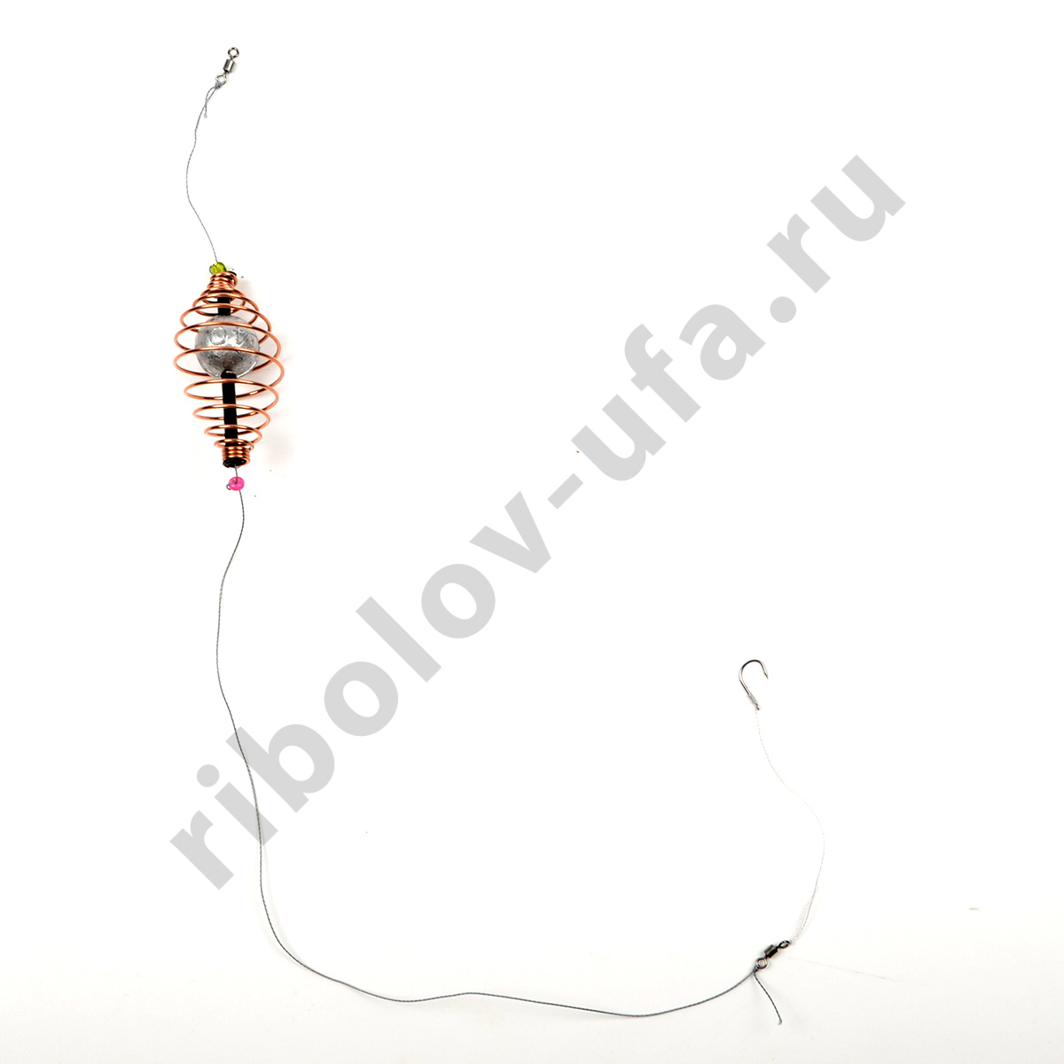 Монтаж фидерный Нижегородский ФМ 1-1 кормушка Вихрь поводок 1кр. 40гр