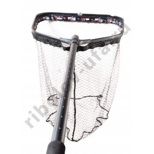 Подсачек Relax складной с прорезиненной сеткой, средний, 70х60, NRS-L