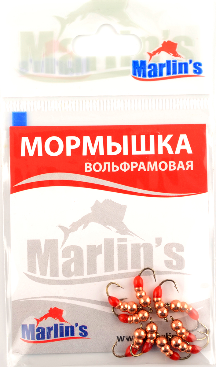 Мормышка вольфрам. Marlins Мураш №2 3,5мм 0,65гр. цв.медь