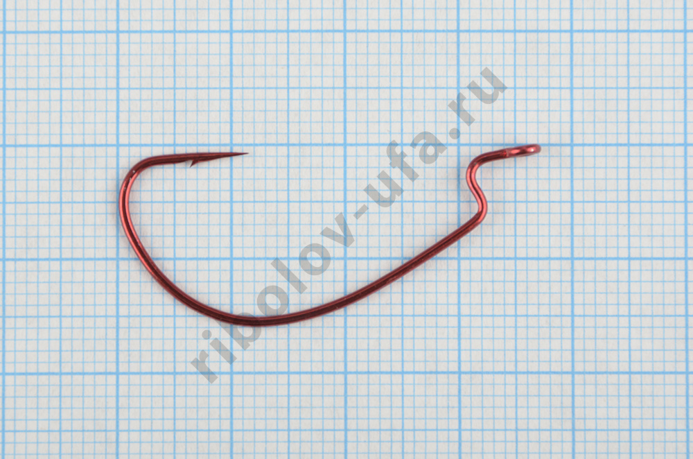 Офсетные крючки Hitfish J-Red Light hook RD # 1/0