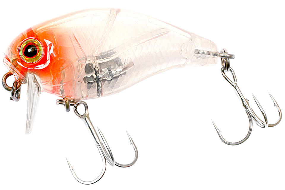 Воблер Jackall Chubby 38 SSR дл. 3.8 см, гл. 0.1-0.3 м, 4.2 гр., floating, цв. clear salmon roe head