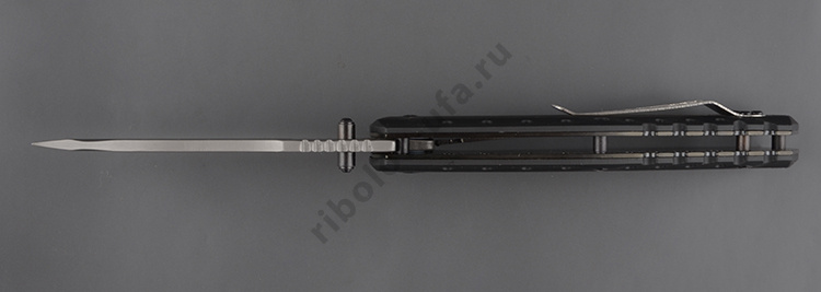 Нож туристический Следопыт , прорезинен.ручка, дл.клинка 100мм (в чехле) PF-PK-11