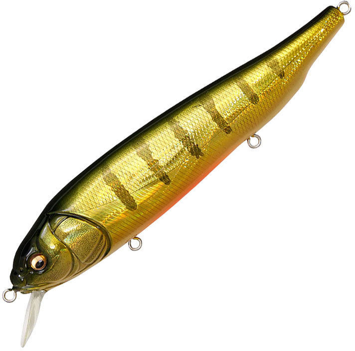 Воблер Megabass Lates Feeding Woofer 120 мм, 16.8 гр., 0.0-2.0 м (GG Kinkuro Perch)