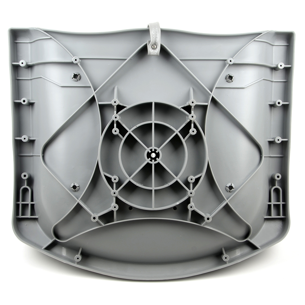 Кресло в лодку мягкое складное, серое/серое C12508G