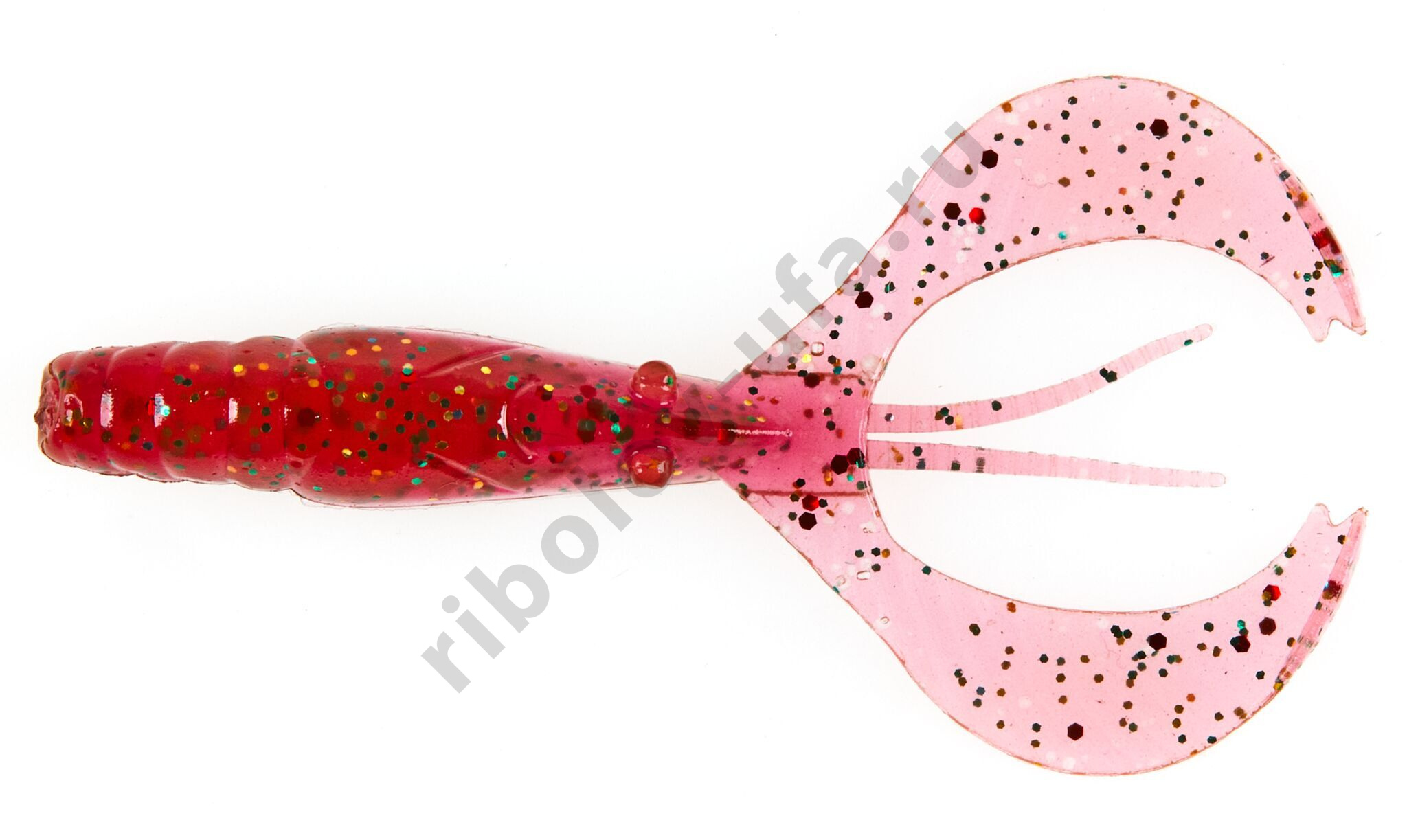 Силиконовая приманка Lucky John Pro Series Curly Shrimp 2.0in 5.0см /S14