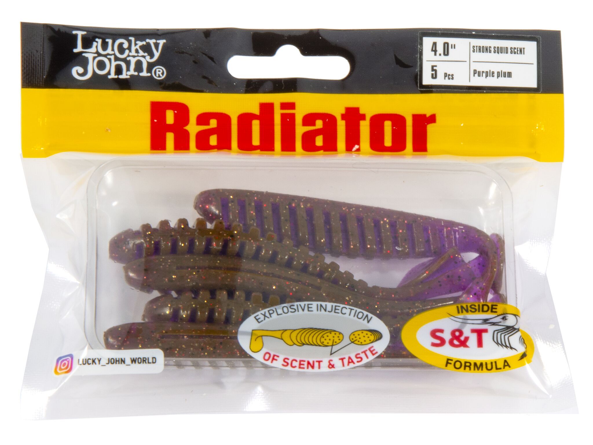 Силиконовая приманка Lucky John Radiator 4.0in 10см /S13