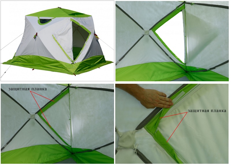 Палатка зимняя Лотос Куб 4 Компакт