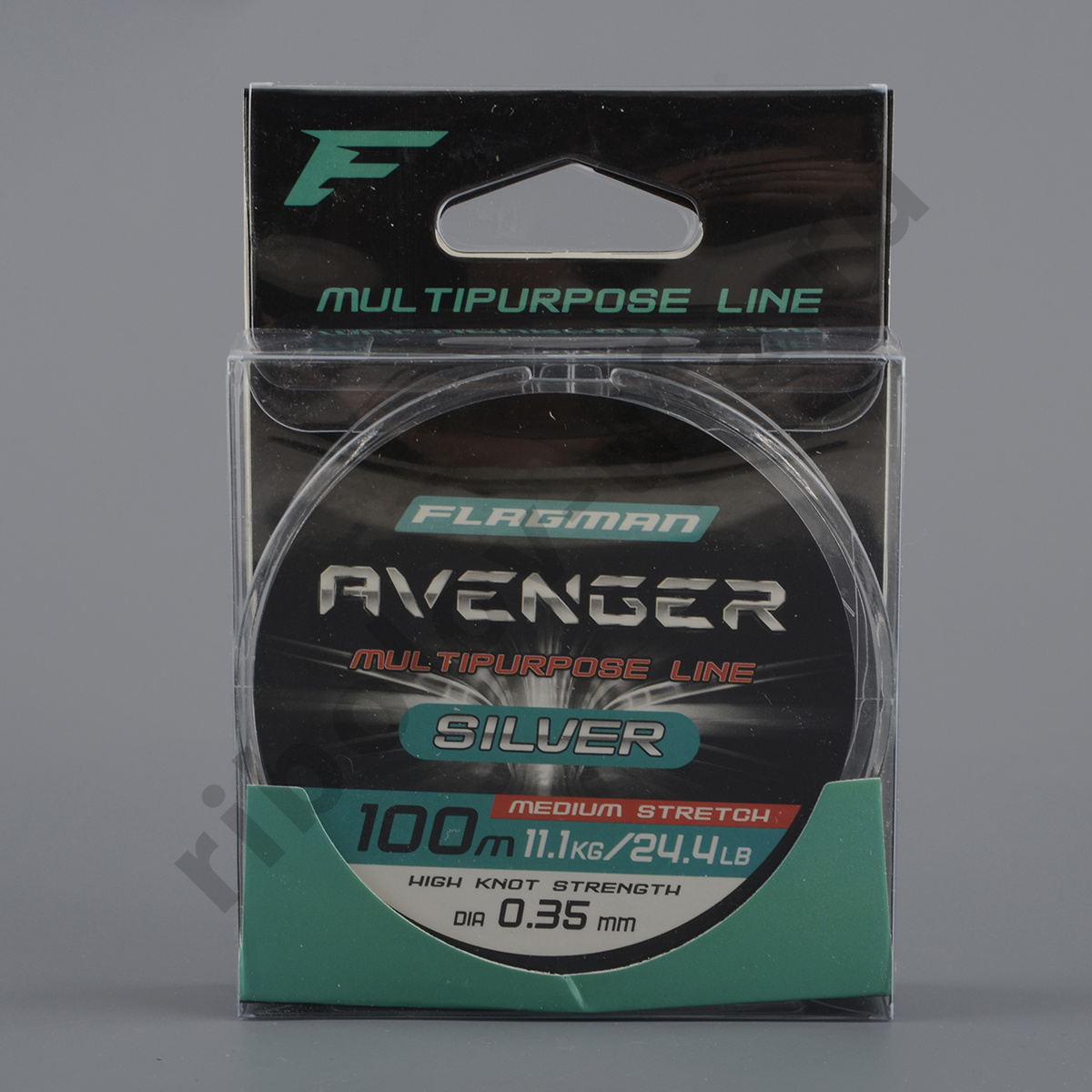 Леска Flagman Avenger Silver Line 100м, 0.35мм, 11.1кг