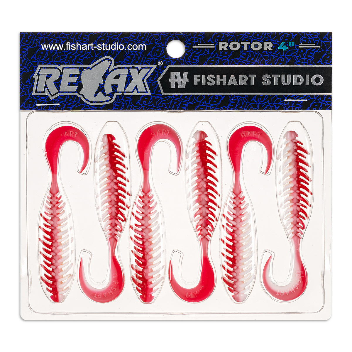 Силиконовая приманка Relax Rotor 4in 10см - TL048