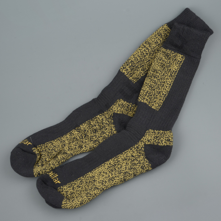 Термоноски Caterpillar Cat Work (арт. 140/1-159) 30%-шерсть, 35%-п/э, р. 43-46, черно-желтые