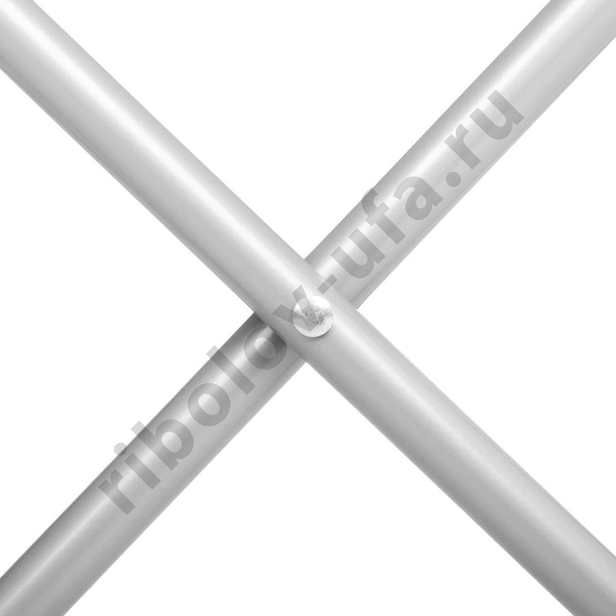 Кресло складное Nisus серый/красный 