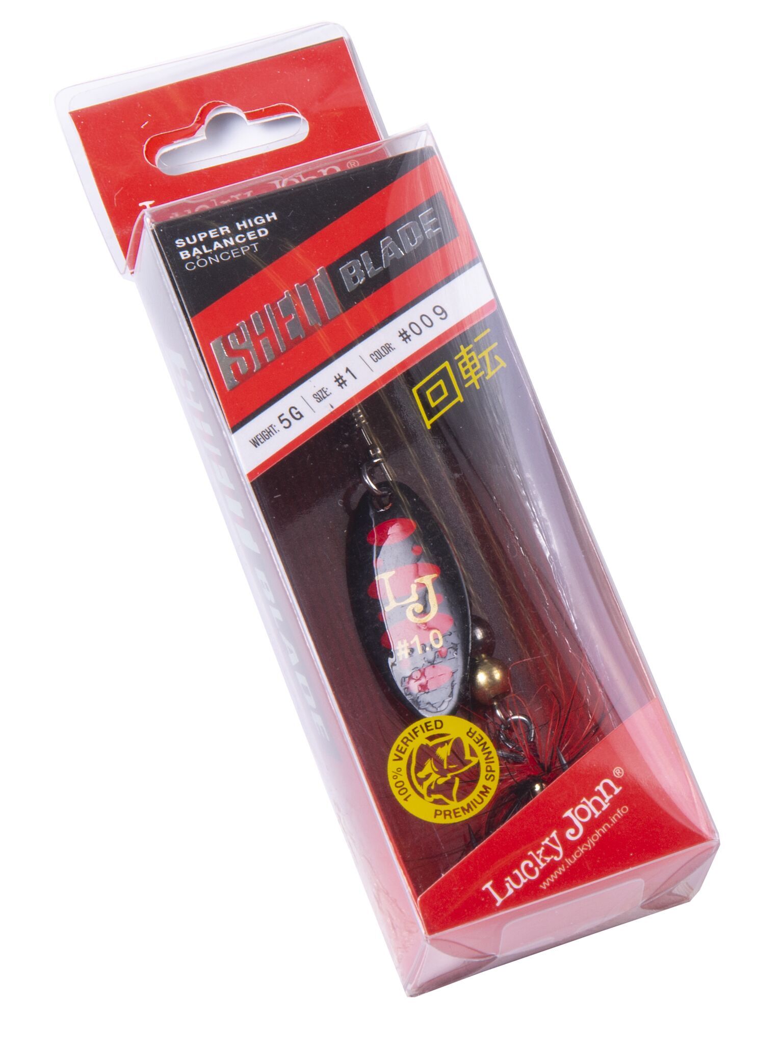 Блесна вращ. Lucky John Shelt Blade 01 05.0 г цв. 009