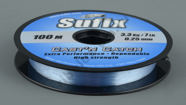 Леска Sufix Cast'n Catch x10 Blue 100 м 0,35 мм 