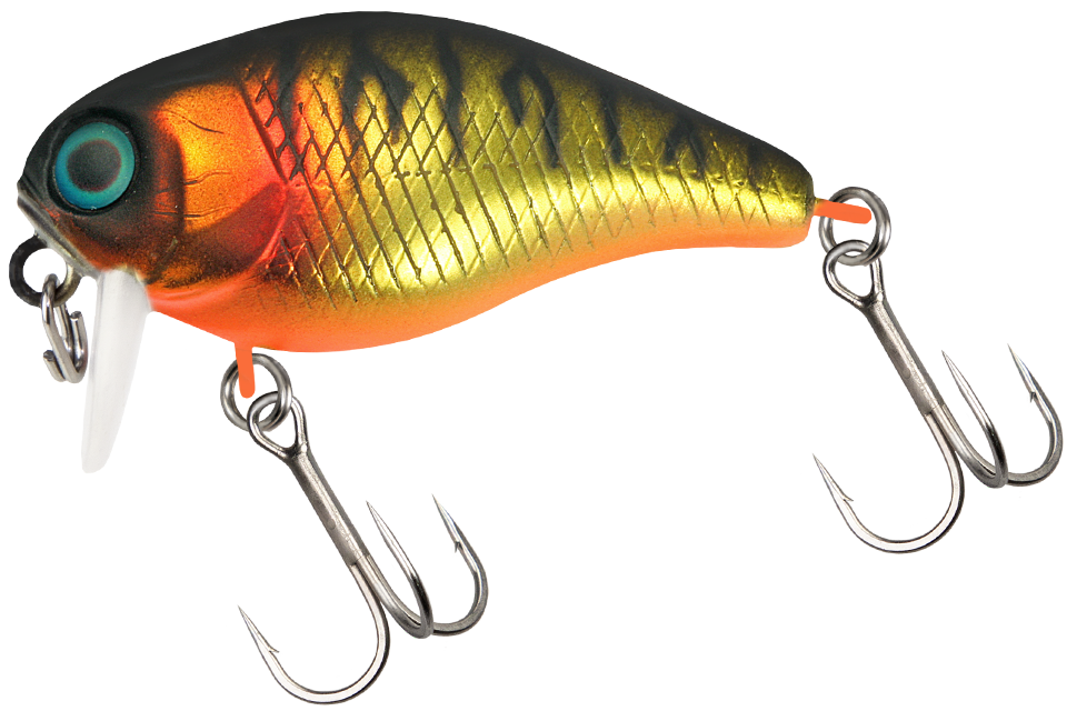 Воблер Jackall Chubby 38 SSR дл. 3.8 см, гл. 0.1-0.3 м, 4.2 гр., floating, цв. mat gold tiger 