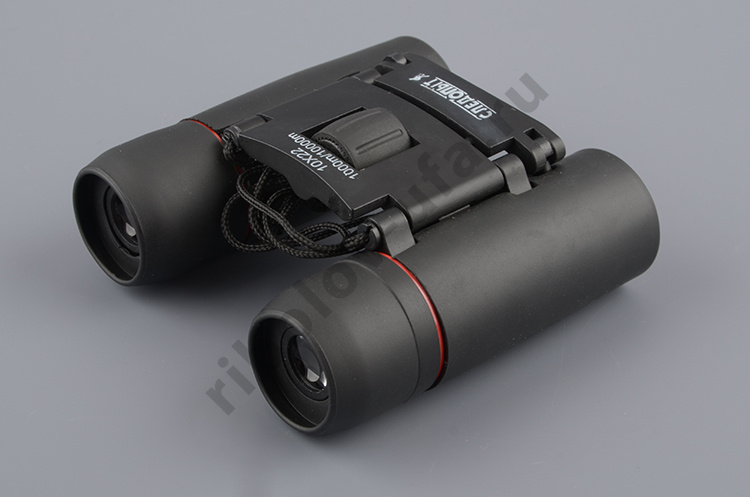 Бинокль Следопыт 10*22 черный 60*40*90 мм 168 гр в чехле BT-01