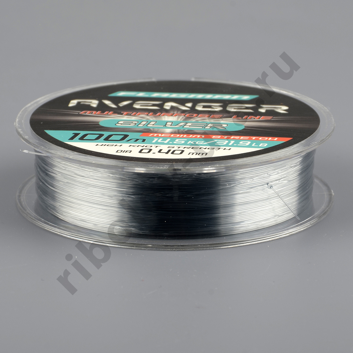 Леска Flagman Avenger Silver Line 100м, 0.40мм, 