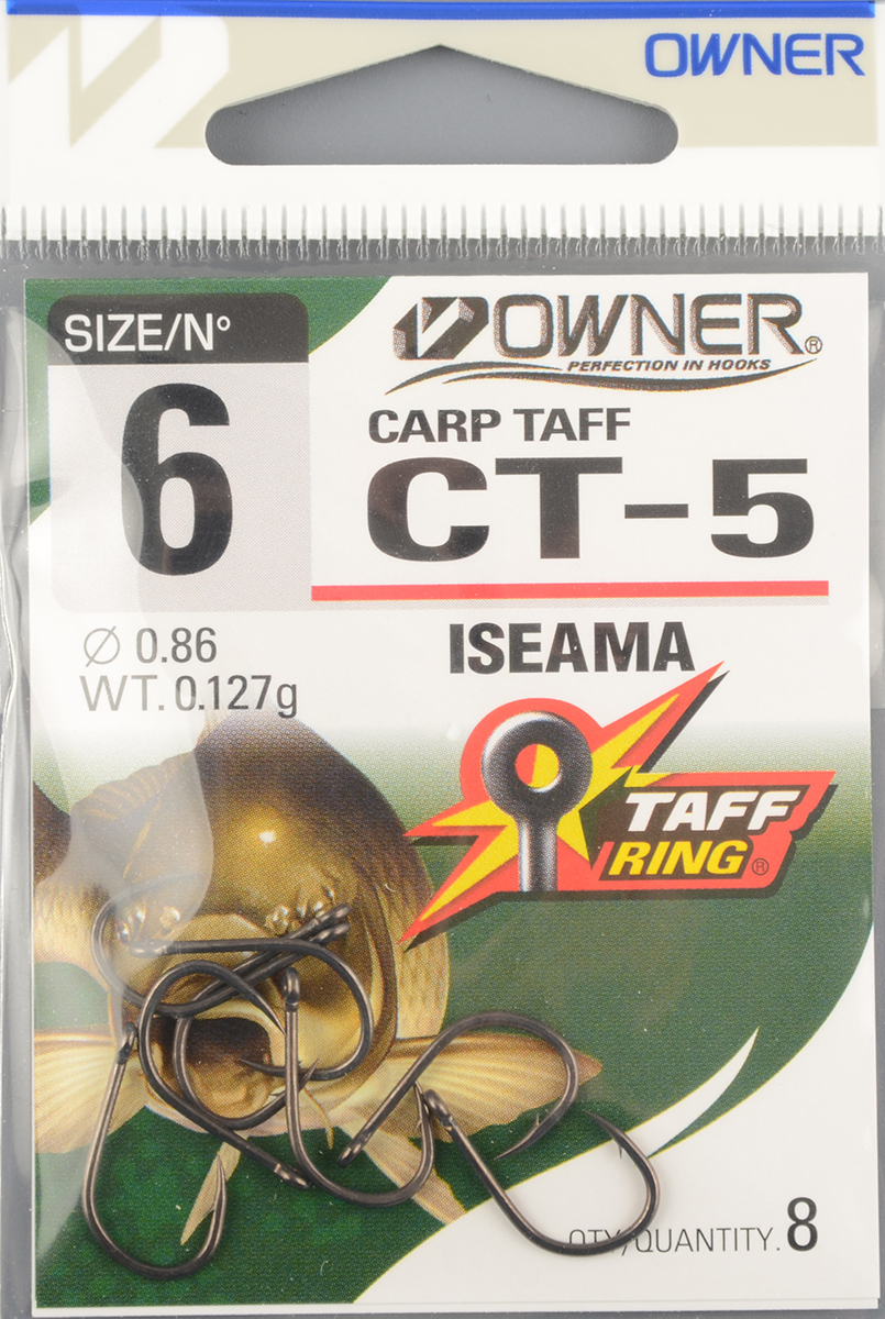 Одинарные крючки Owner 53275 СТ-5 -06